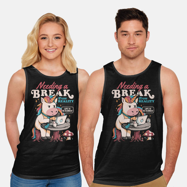 A Break From Reality-unisex basic tank-eduely