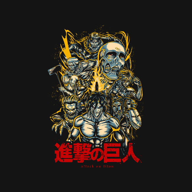 All The Titans For Attack-mens premium tee-Knegosfield