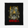 All The Titans For Attack-none fleece blanket-Knegosfield