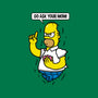 Go Ask Your Mom-none polyester shower curtain-krisren28