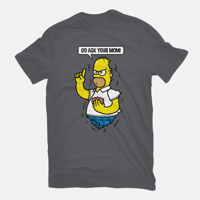 Go Ask Your Mom-mens heavyweight tee-krisren28