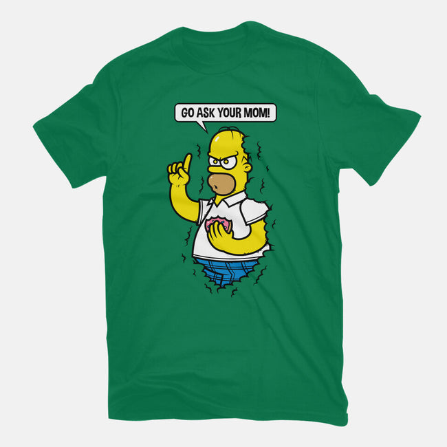 Go Ask Your Mom-mens heavyweight tee-krisren28