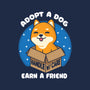 Adopt A Dog-none stretched canvas-turborat14