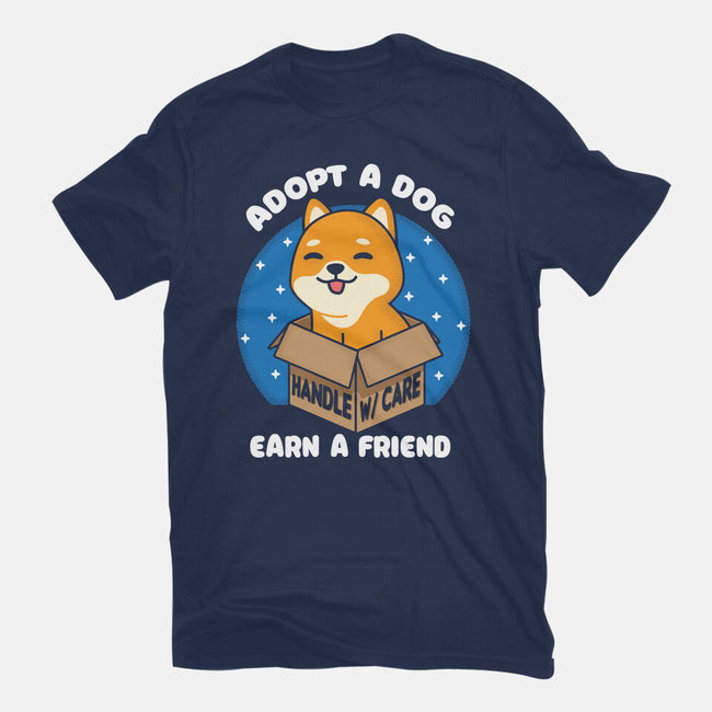 Adopt A Dog-youth basic tee-turborat14
