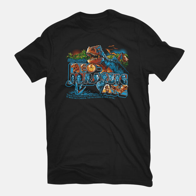 Welcome To The Neo-Jurassic Age-youth basic tee-goodidearyan