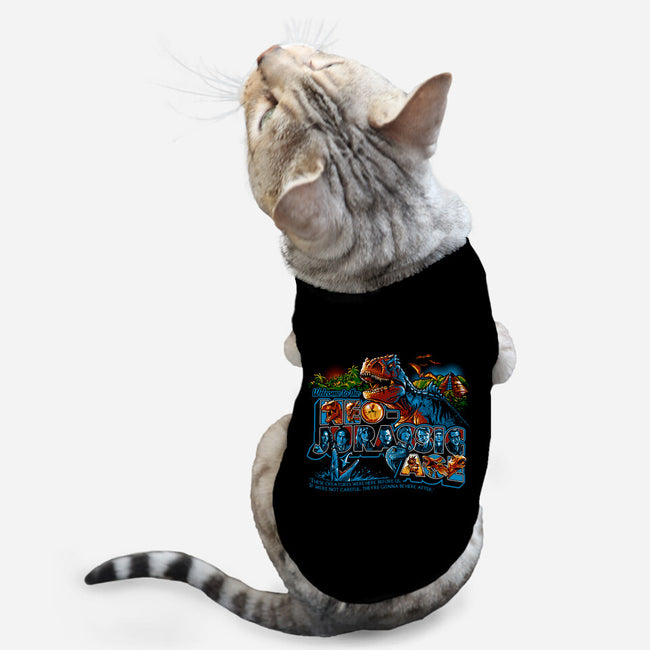 Welcome To The Neo-Jurassic Age-cat basic pet tank-goodidearyan