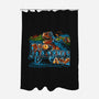 Welcome To The Neo-Jurassic Age-none polyester shower curtain-goodidearyan