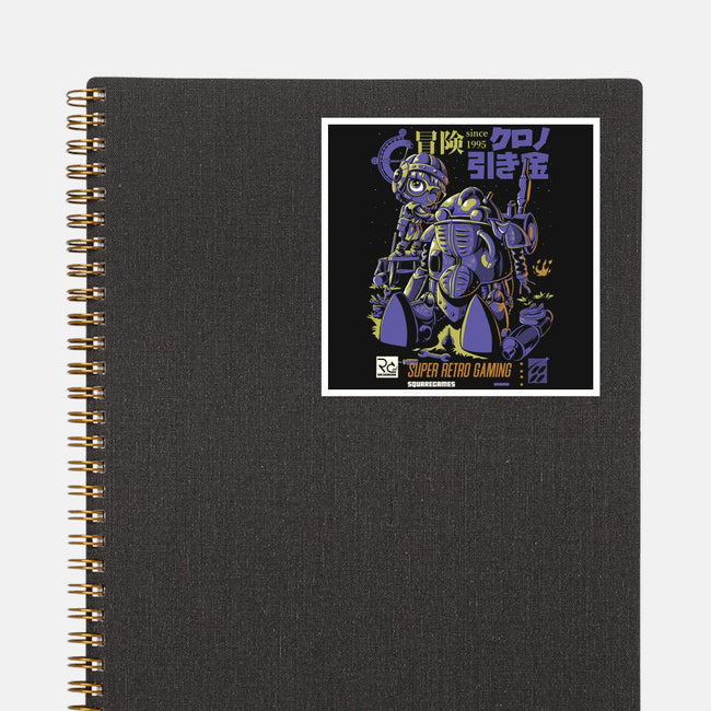 Robot Repair-none glossy sticker-Nihon Bunka