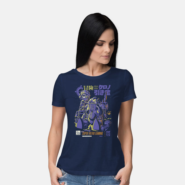 Robot Repair-womens basic tee-Nihon Bunka