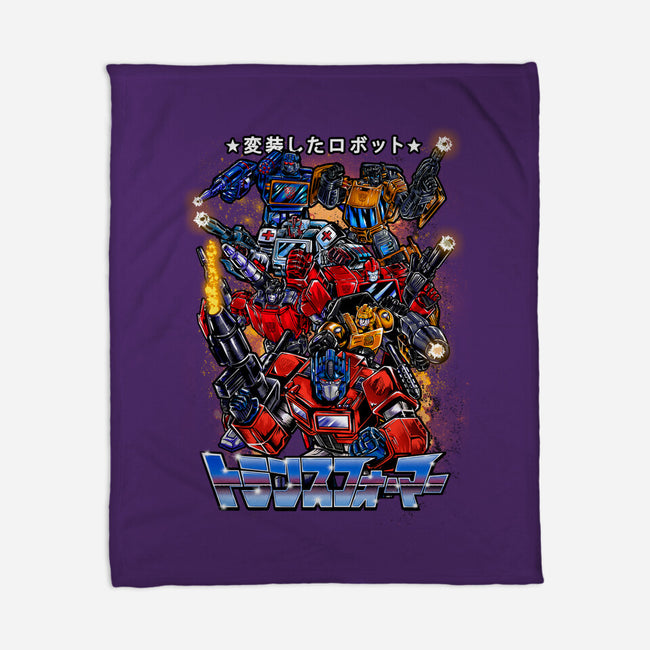 Autobots Squadron-none fleece blanket-Knegosfield