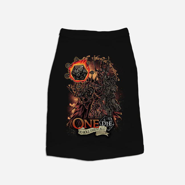 One Die To Roll Them All-dog basic pet tank-Knegosfield