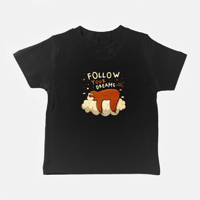 Follow Your Dream-baby basic tee-ducfrench