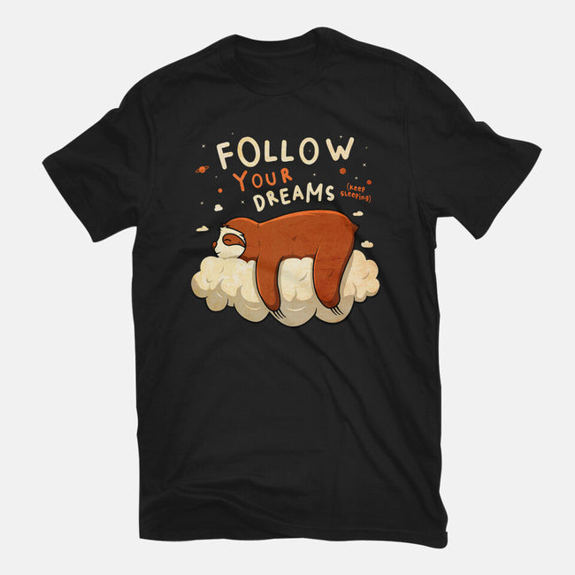 Follow Your Dream-womens fitted tee-ducfrench