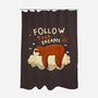 Follow Your Dream-none polyester shower curtain-ducfrench