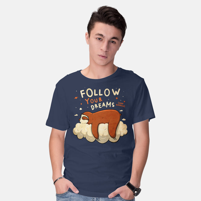 Follow Your Dream-mens basic tee-ducfrench
