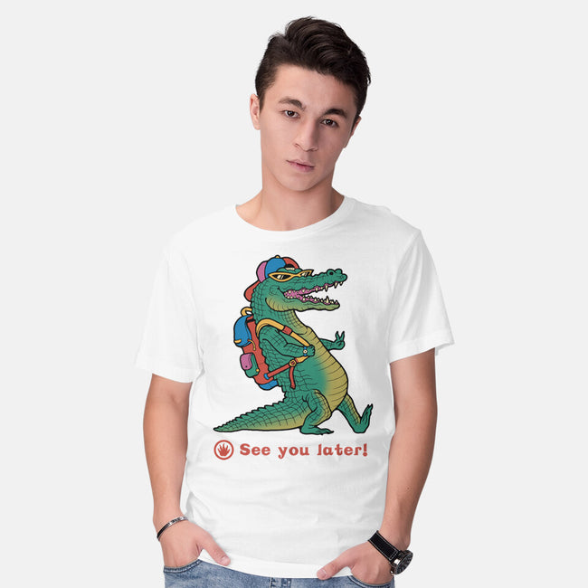 See You Later-mens basic tee-vp021