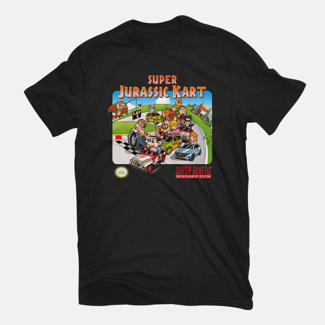 Jurassic Kart-womens fitted tee-daobiwan