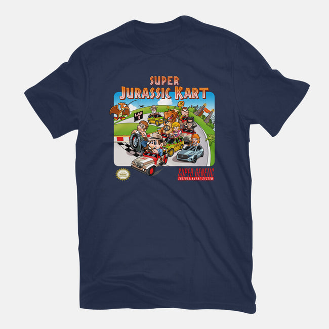 Jurassic Kart-womens fitted tee-daobiwan