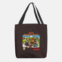 Jurassic Kart-none basic tote bag-daobiwan