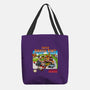 Jurassic Kart-none basic tote bag-daobiwan