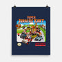 Jurassic Kart-none matte poster-daobiwan