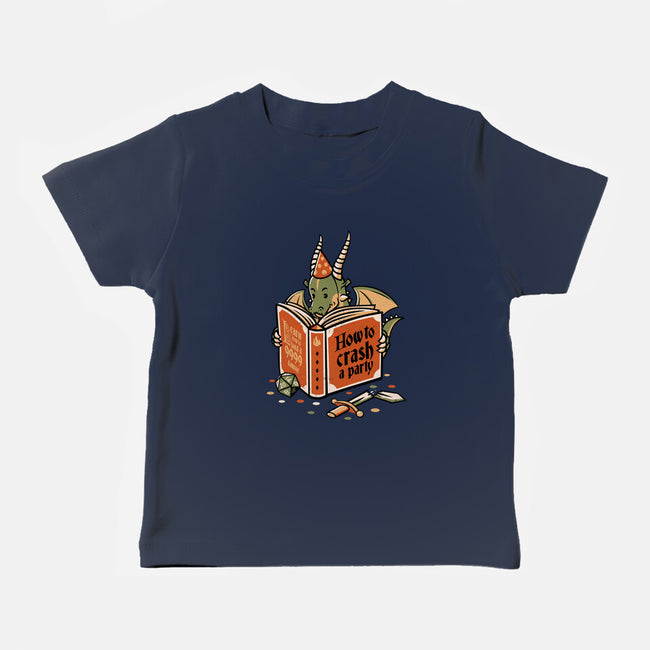 How To Crash A Party-baby basic tee-tobefonseca