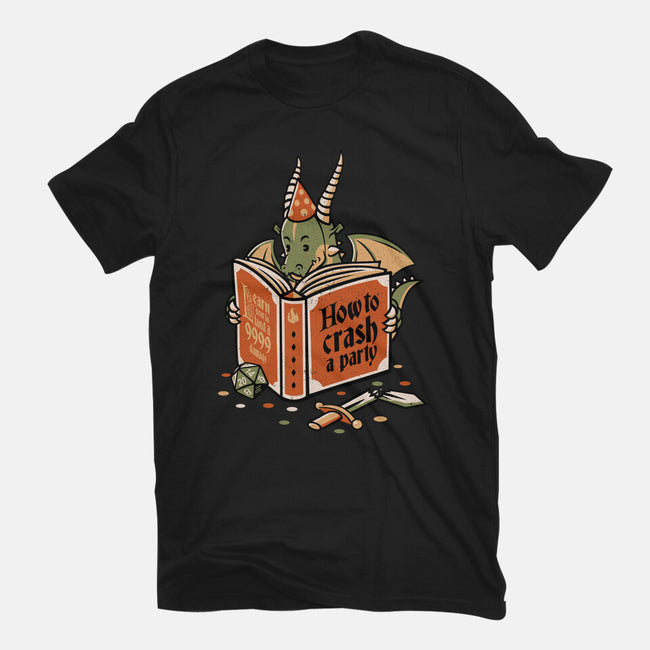 How To Crash A Party-youth basic tee-tobefonseca