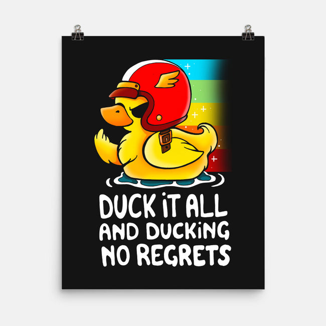 Duck It All-none matte poster-Vallina84