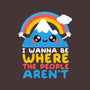 Where The People Aren't-none stretched canvas-NemiMakeit