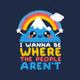 Where The People Aren't-none memory foam bath mat-NemiMakeit