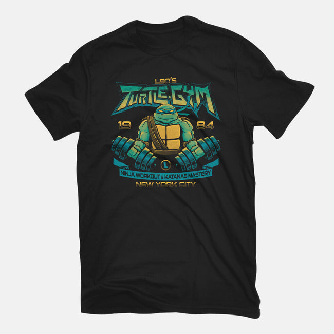 Leo's Gym-womens basic tee-teesgeex