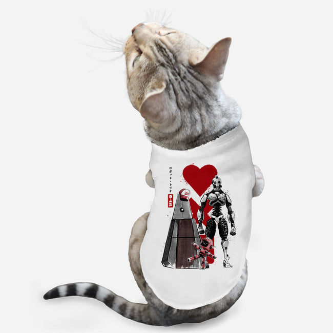 Three Robots Sumi-E-cat basic pet tank-DrMonekers