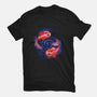 Swimming Souls And Stars-mens basic tee-ricolaa