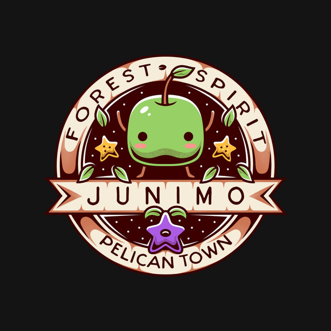 Junimo Forest Spirit-none stretched canvas-Alundrart