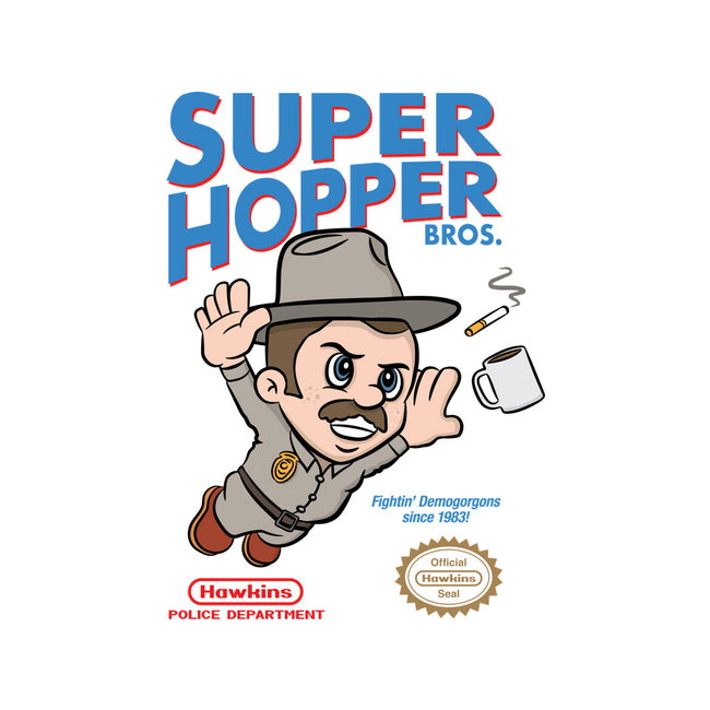 Super Hopper Bros-baby basic tee-hbdesign