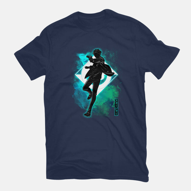 Cosmic Male Spy-mens basic tee-fanfreak1