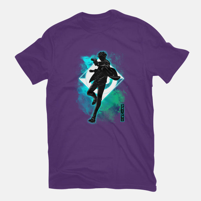Cosmic Male Spy-mens basic tee-fanfreak1