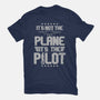 It's Not The Plane-womens fitted tee-Boggs Nicolas