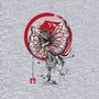 Dilophosaurus Sumi-E-womens basic tee-DrMonekers