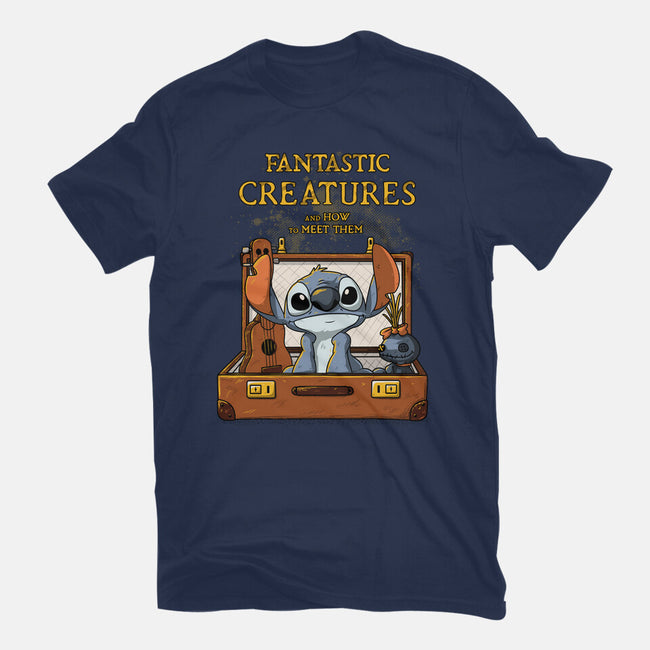 Fantastic Alien Creature-youth basic tee-ducfrench