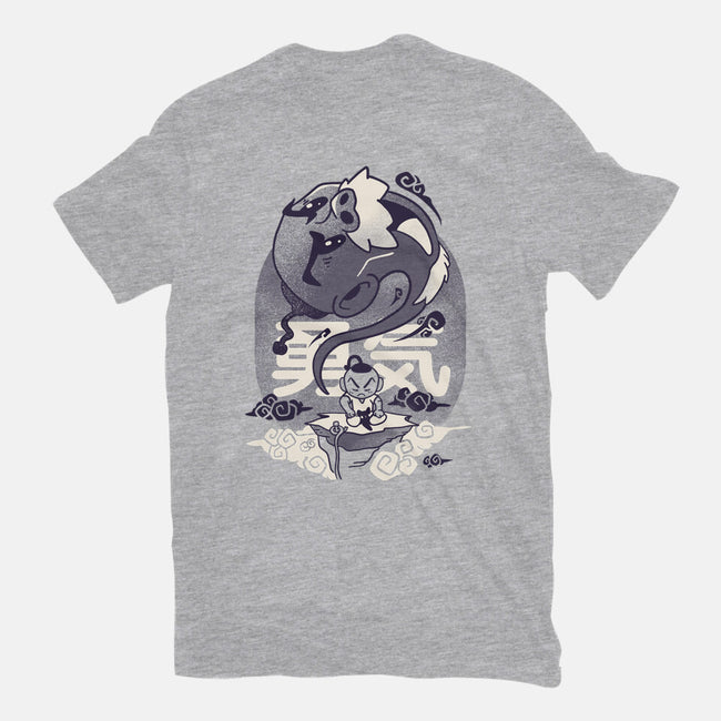 Facing The Challenge-womens basic tee-Sketchdemao
