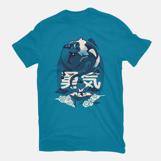 Facing The Challenge-womens basic tee-Sketchdemao