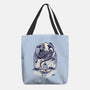 Facing The Challenge-none basic tote bag-Sketchdemao