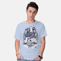 Facing The Challenge-mens basic tee-Sketchdemao