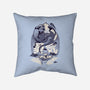 Facing The Challenge-none removable cover throw pillow-Sketchdemao