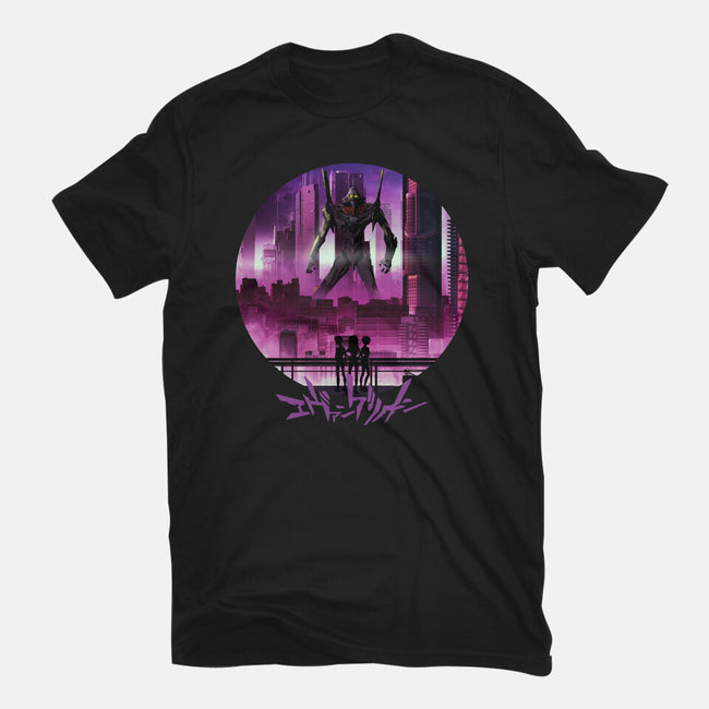 Eva Unit 01-mens basic tee-rondes