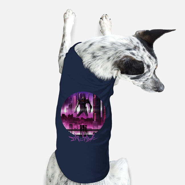 Eva Unit 01-dog basic pet tank-rondes