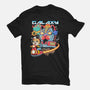 Cat Kaiju Robot-unisex basic tee-rondes