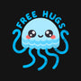 Jellyfish Free Hugs-none memory foam bath mat-NemiMakeit