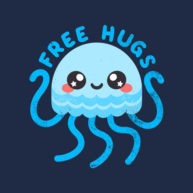 Jellyfish Free Hugs-cat basic pet tank-NemiMakeit